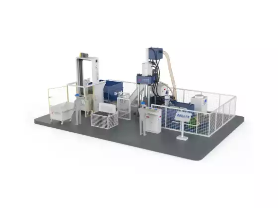 آلة ضغط قولبة المعادن